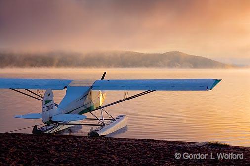 Floatplane In Sunrise_02435.jpg - Photographed on the north shore of Lake Superior near Wawa, Ontario, Canada.